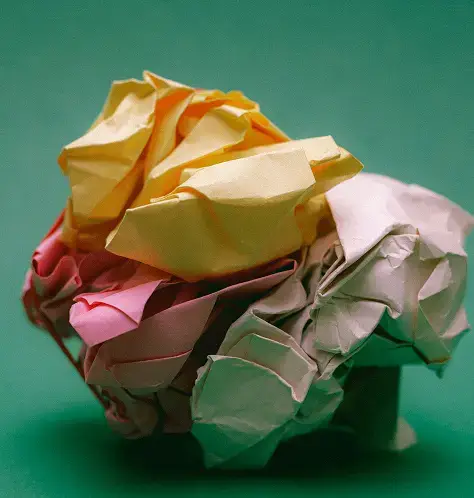 crumpled paper